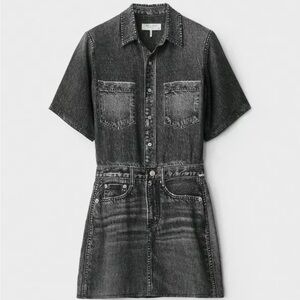 NWT!! Rag and bone silky denim look dress